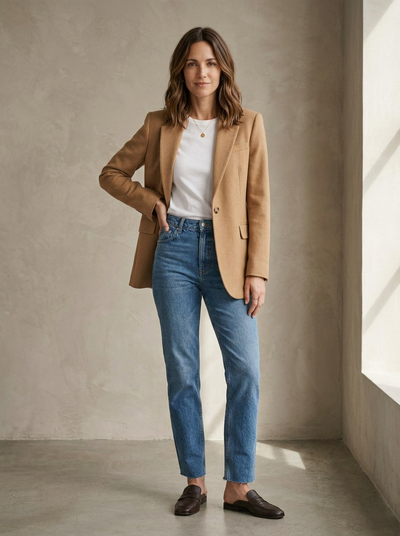 Blazer Oversize Estructura HALORE